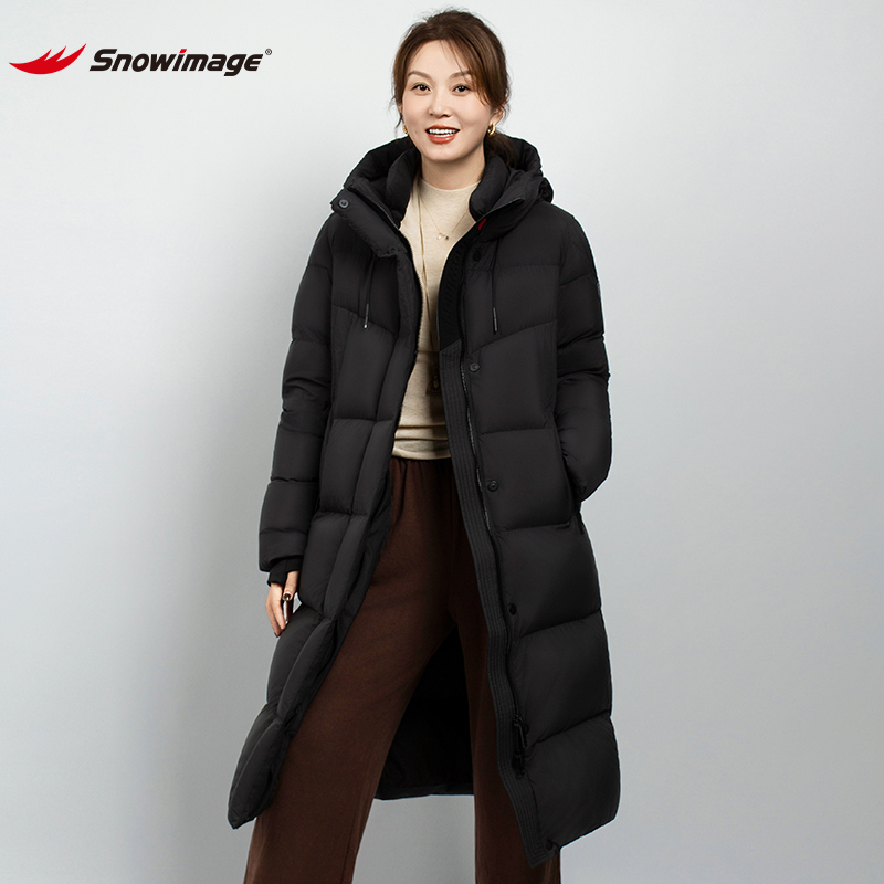 SNOW IMAGE七格【Max】极寒长款轻户外休闲加厚女士时尚三防羽绒服