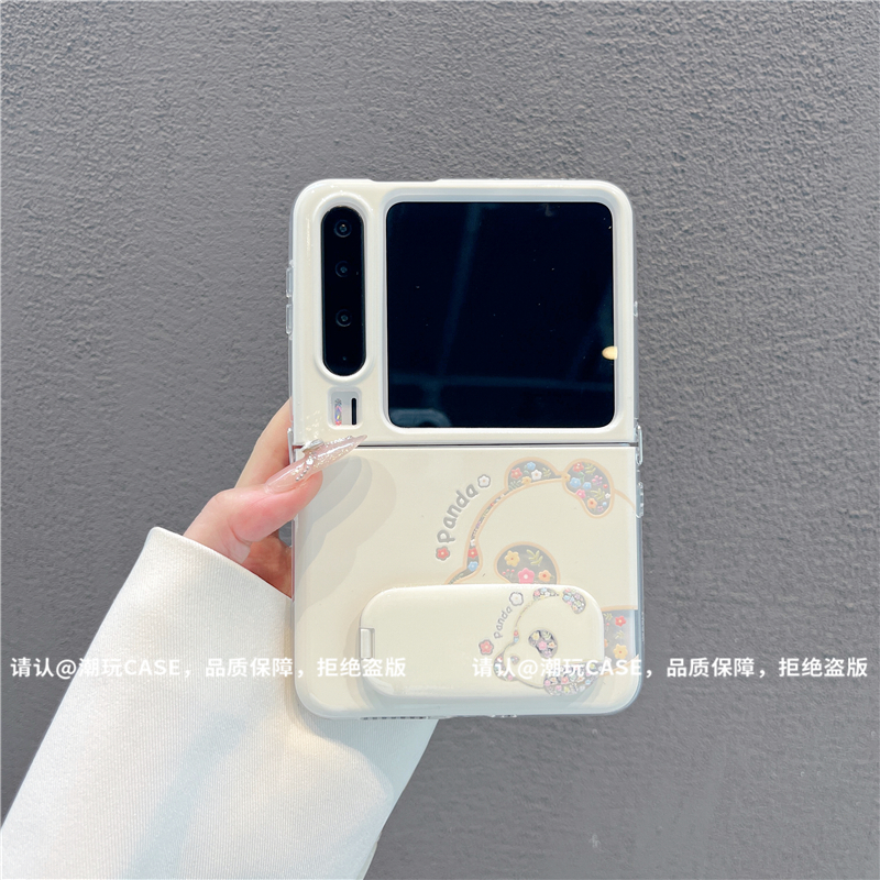 透明折叠壳适用华为荣耀/OPPO/VIVO/小米/三星/华为PURAX手机壳潮