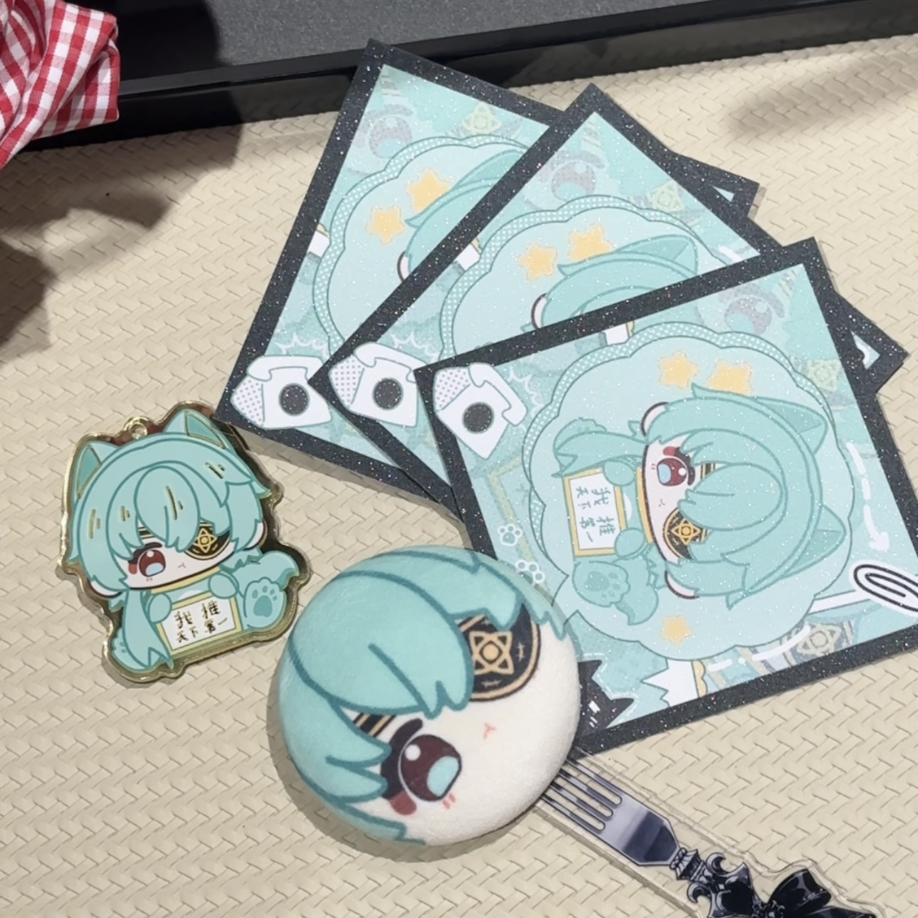 崩坏星穹铁道翁法罗斯同人周边可爱毛绒吧唧亚克力挂件明信片徽章