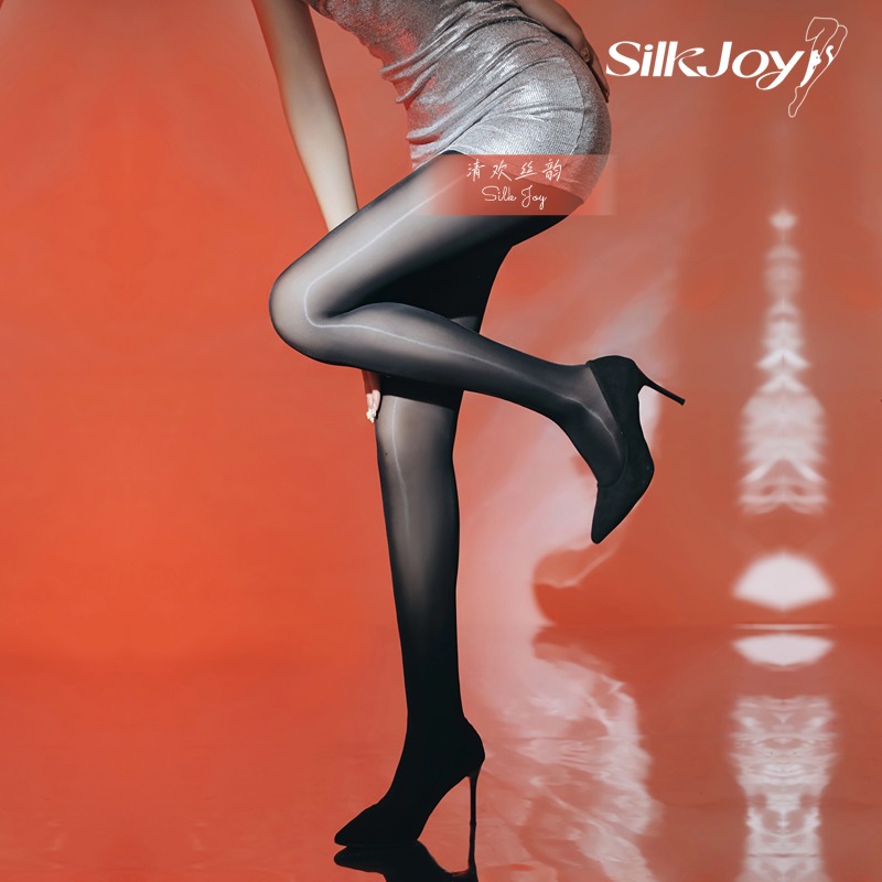 「Silk Joy」油亮8D连裤袜性感一线裆高弹力油光袜御姐 丝韵礼盒装