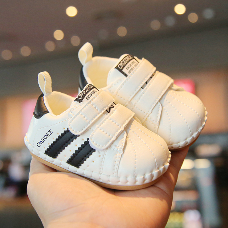 宝宝秋日必备0-2岁学步鞋男宝宝休闲防滑软底女宝宝学步鞋