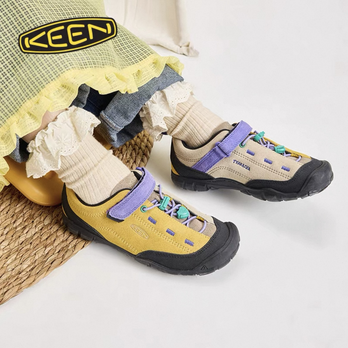 KEEN山系童鞋科恩一代JASPER日线原单外贸户外休闲鞋学步鞋儿低帮