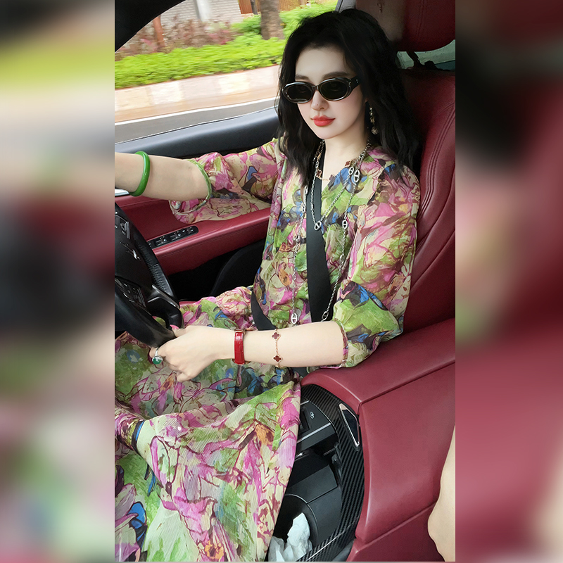 【Linda姐高端线】夏季新款气质浪漫慵懒法式连衣裙子AS5LYH1044