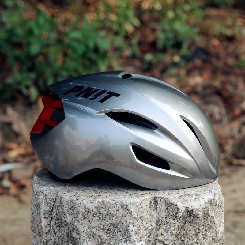 新款意大利PNIT一体成型山地公路自行车气动破风环法met骑行头盔