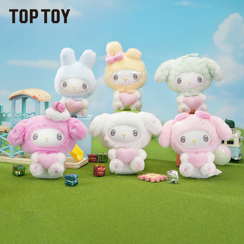 【女生礼物】TOPTOY三丽鸥美乐蒂50周年奶糖搪胶毛绒玩偶Melody盲盒