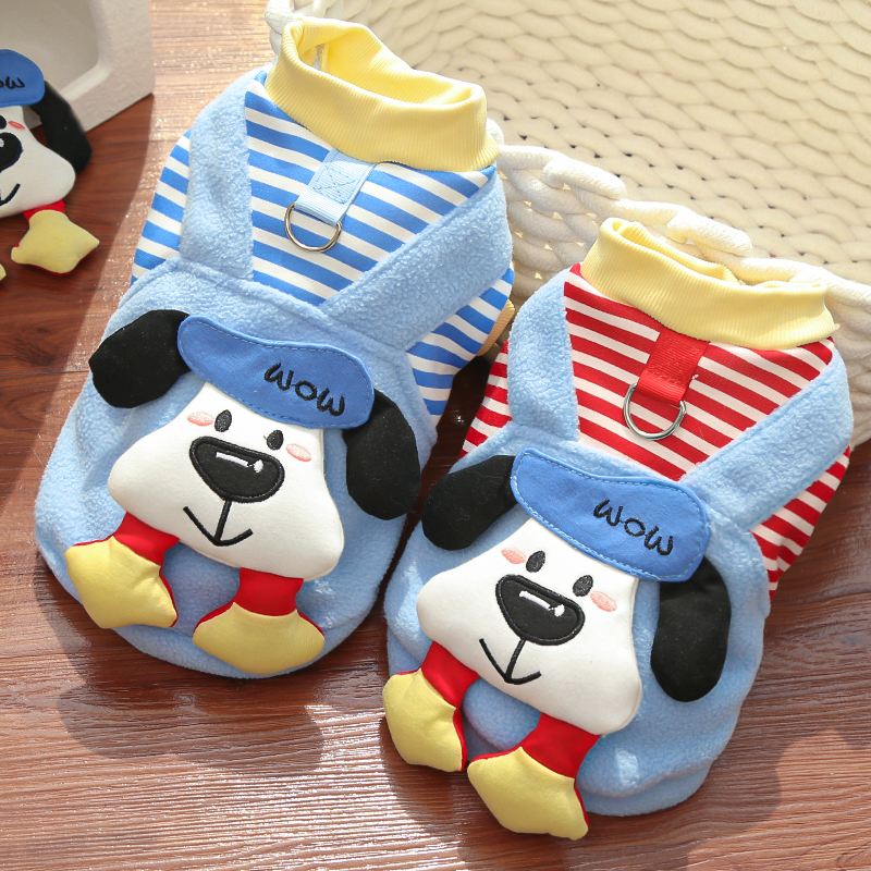 秋冬大狗狗金毛柯基法斗新款宠物衣服饰用品马甲四脚加绒五毛猫咪