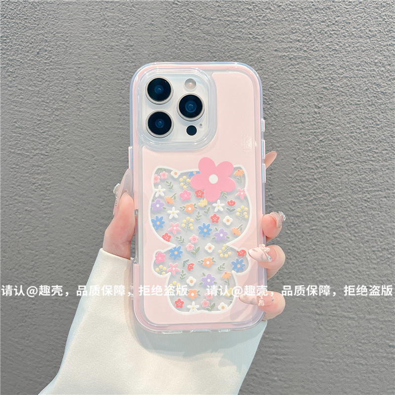 三合一炫彩适用苹果iPhone17/华为荣耀/OPPO/VIVO/小米手机壳爆款