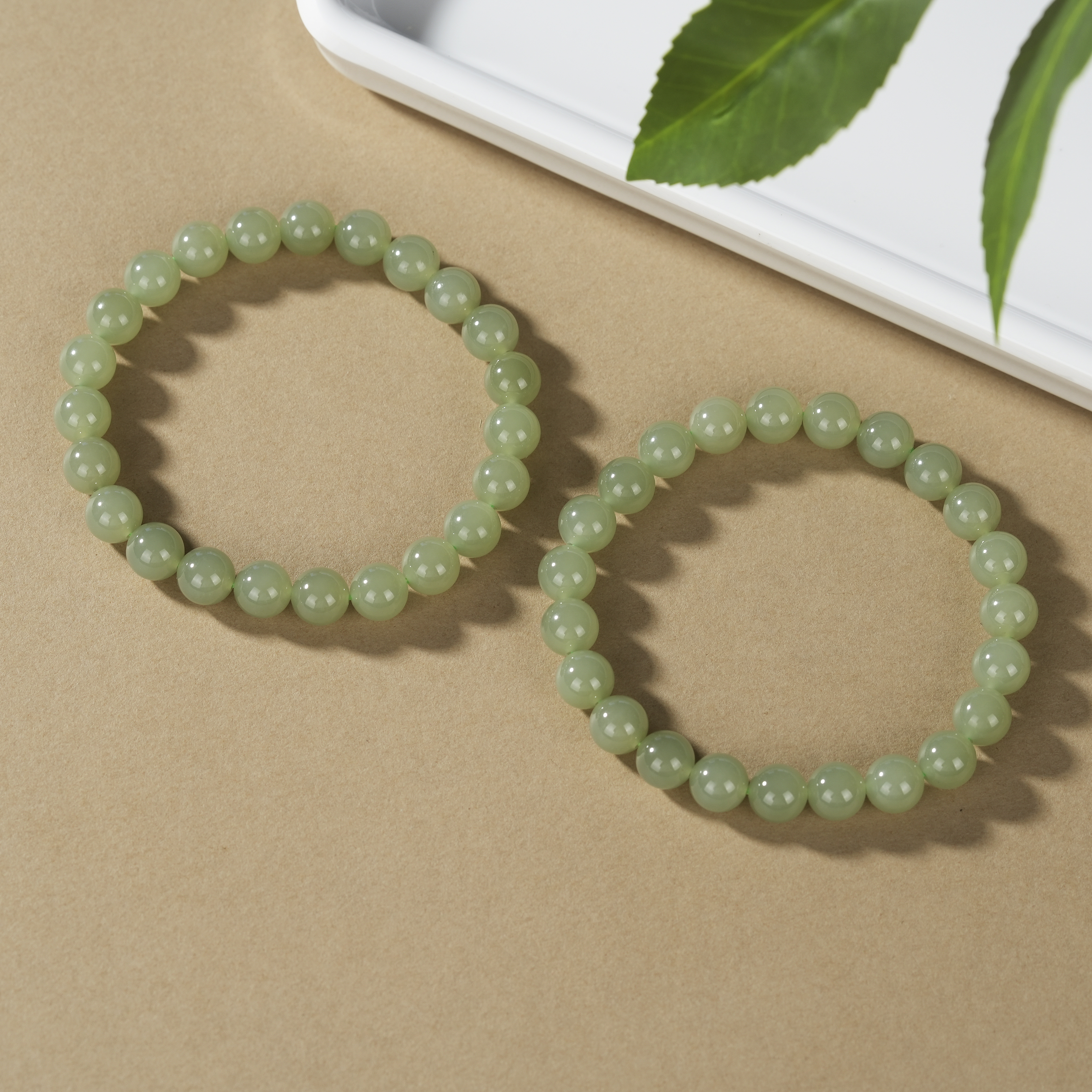 【云上叙】和田玉单圈手串-多样性发一件-7mm+-V05552-M（甄选）