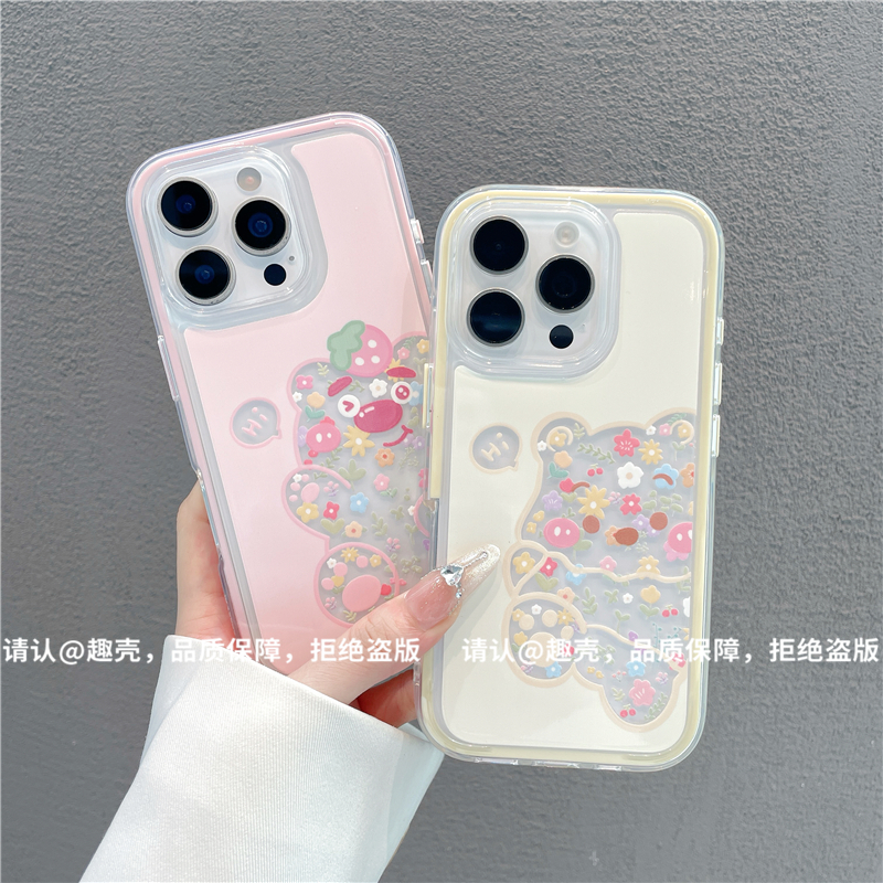 三合一炫彩适用苹果iPhone17/华为荣耀/OPPO/VIVO/小米手机壳爆款