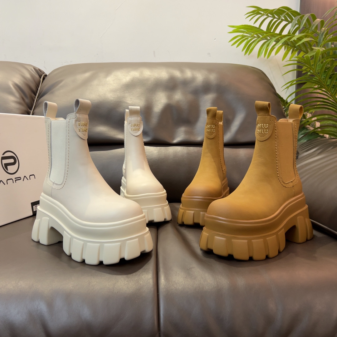 2025广州正版 超轻厚底9cm 7788-19四季百搭时尚明星同款百搭靴