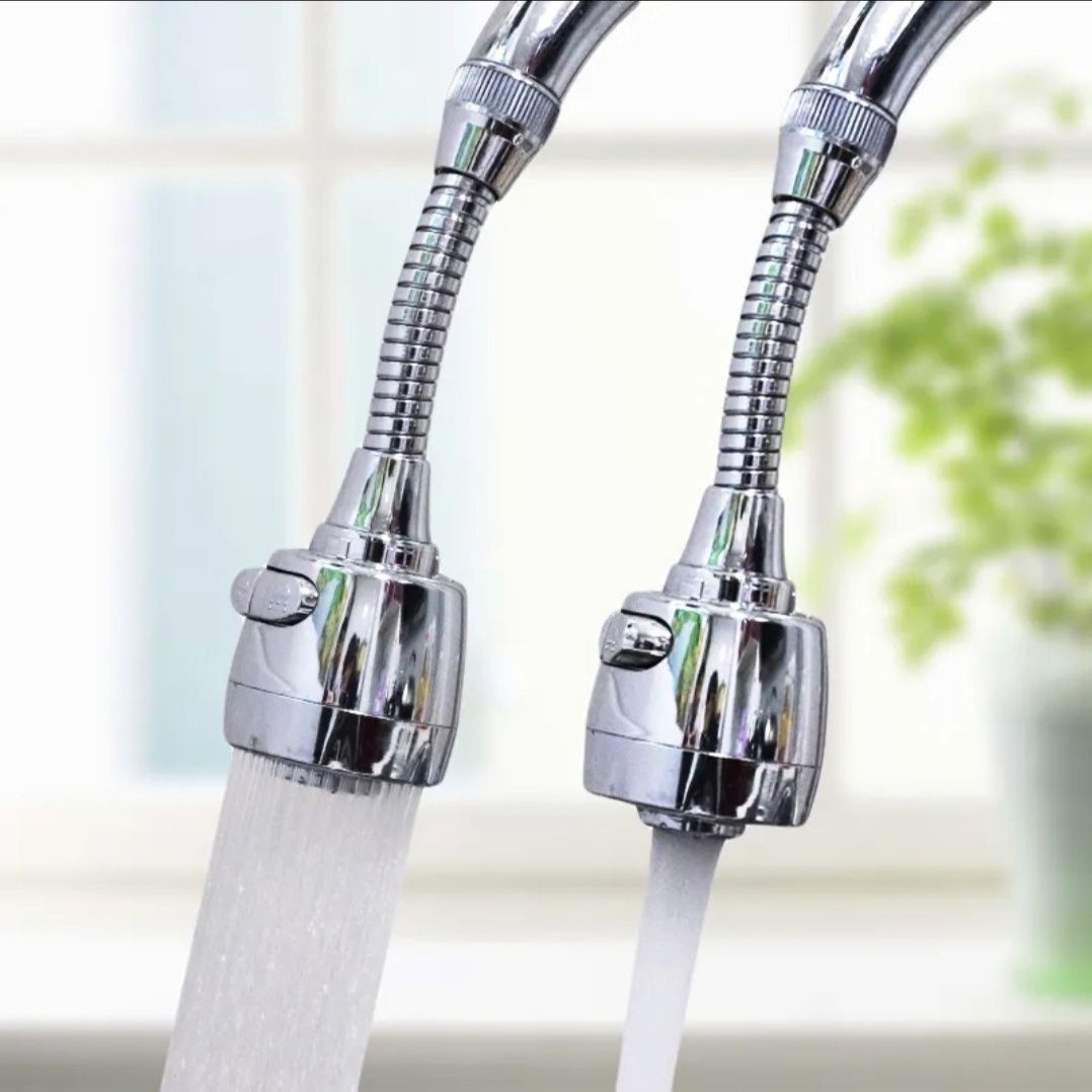 加长延伸水龙头厨房家用洗手池360°万向旋转增压花洒防溅水起泡器