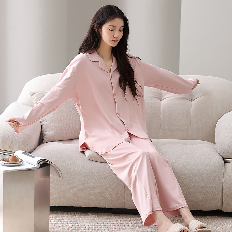 2025秋季款睡衣女生款爆款长袖全棉新款可外穿纯棉甜美家居服套装