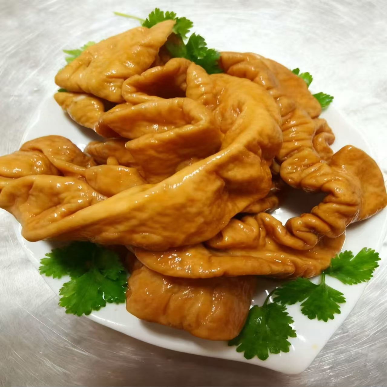 全熟五香猪肥肠金汤卤大肠成品熟食店商用批发食材解冻即食