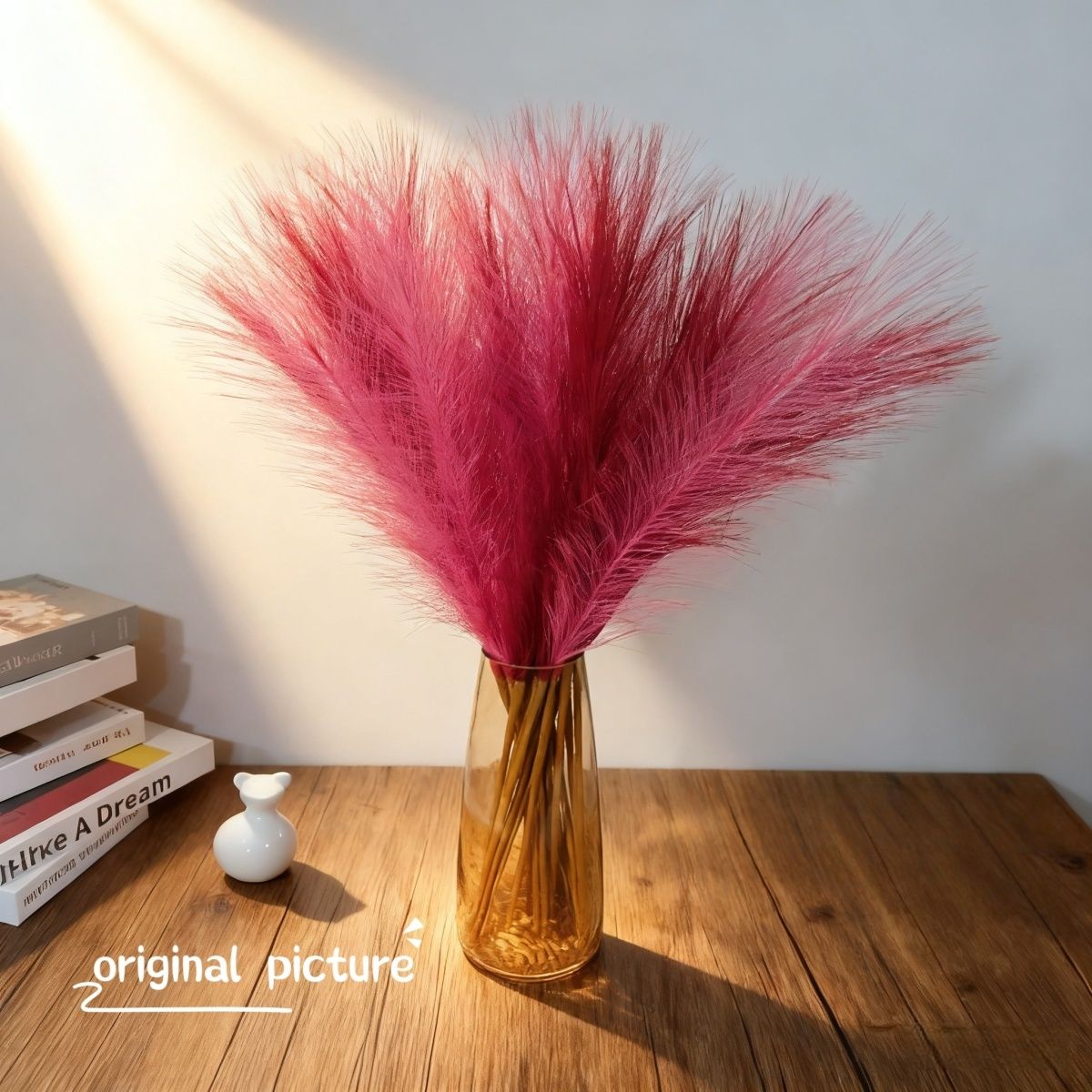 仿真芦苇花束永久不掉毛材质北欧风客厅装饰婚庆摆件高档家居