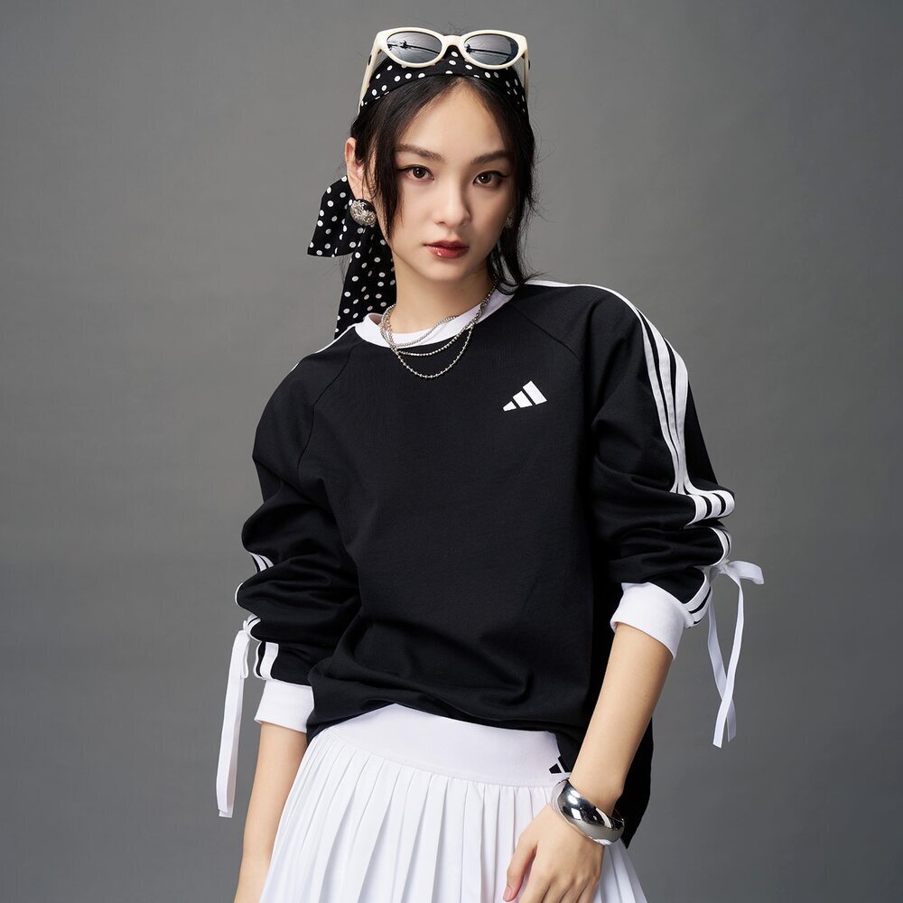 adidas/阿迪达斯女子DANCE LS TEE2针织圆领长袖KG3858