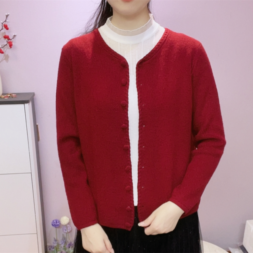 小香风秋季新款针织高档外搭时尚百搭个性毛衣小外套韩系遮肉外穿