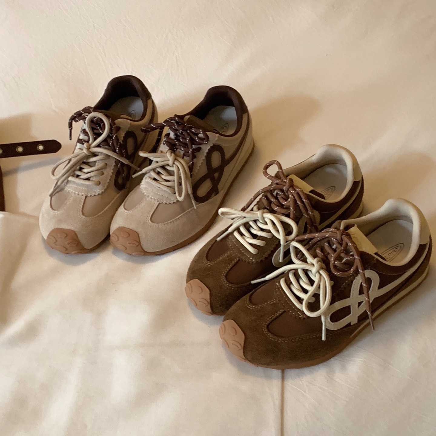 南风Chio2nd 德训鞋子女款2025新款爆款百搭运动鞋秋季女鞋阿甘鞋