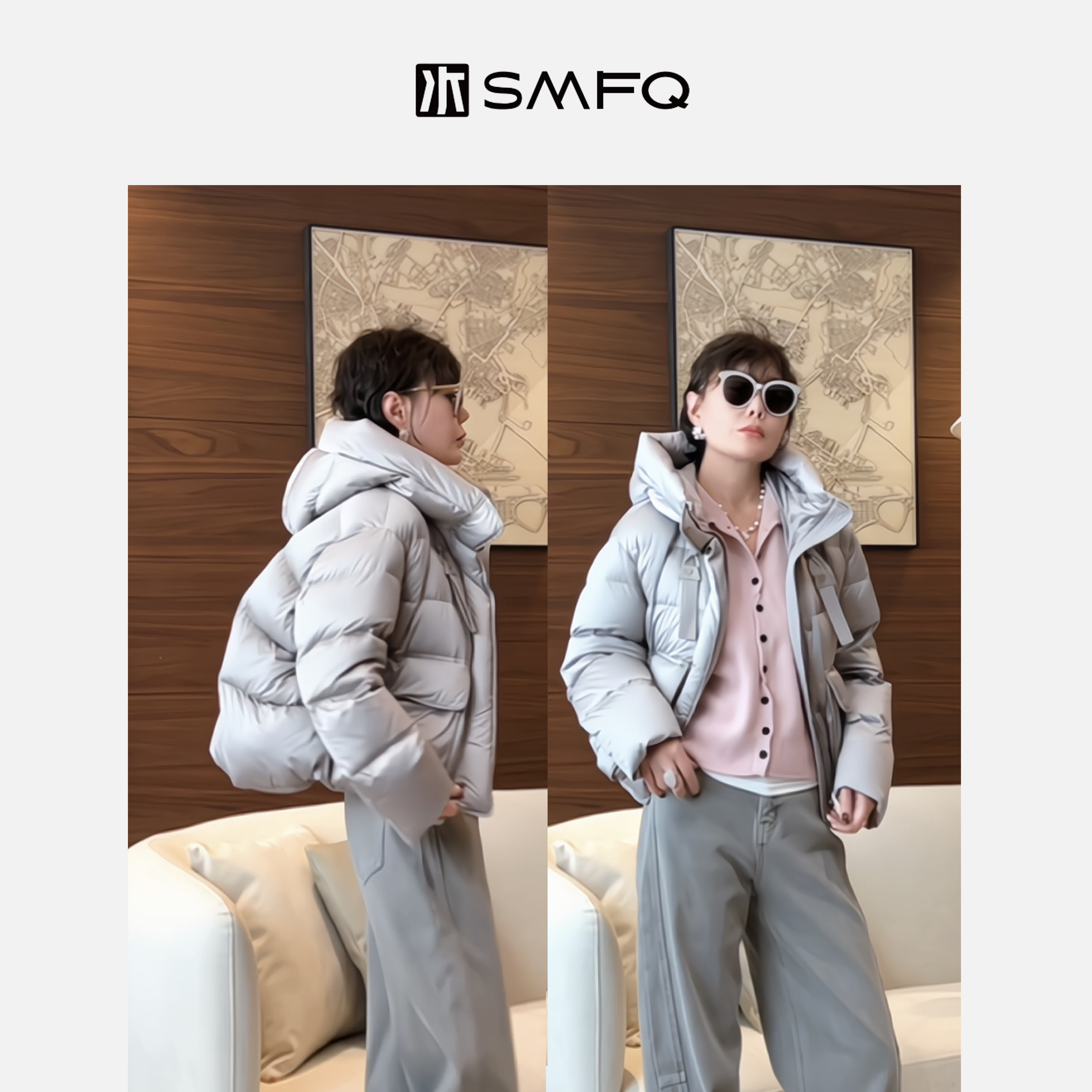 水木夫妻”热气球”90白鸭绒超轻量感泡芙保暖羽绒服外套