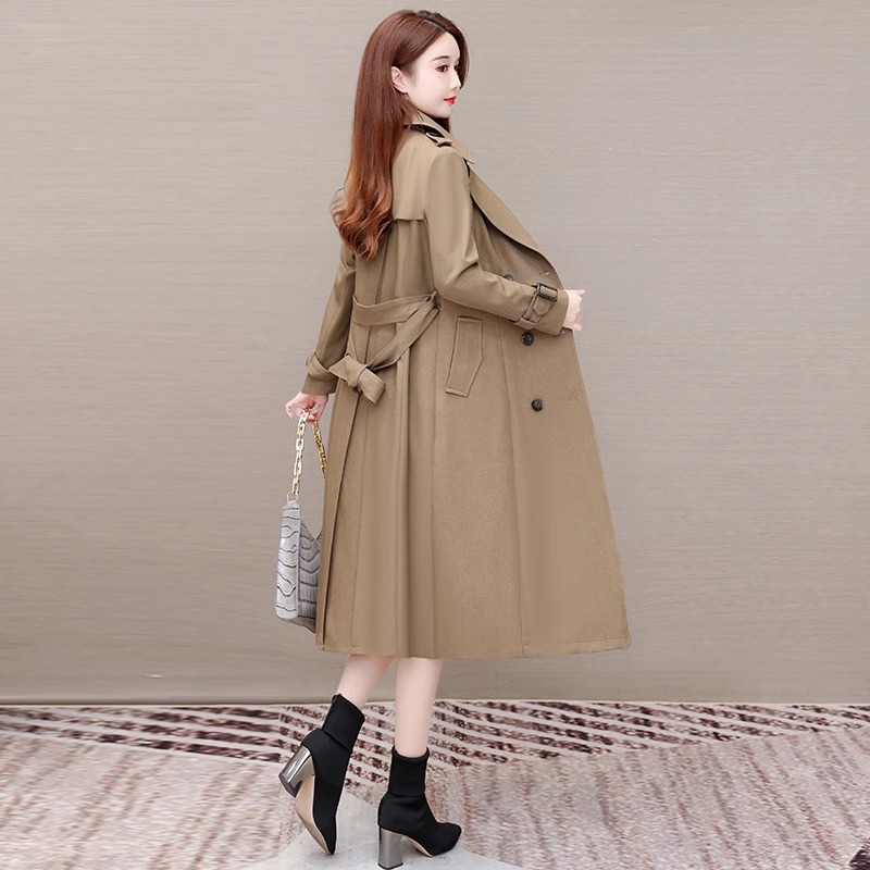 杭州意法风衣女士2025新款春秋中长款巨好看妈妈洋气品牌外套高端