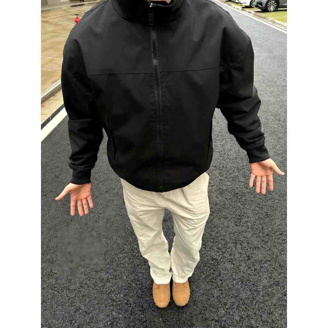 cleanfit秋美式行政外套三防飞行员夹克立领休闲纯色复古户外工装