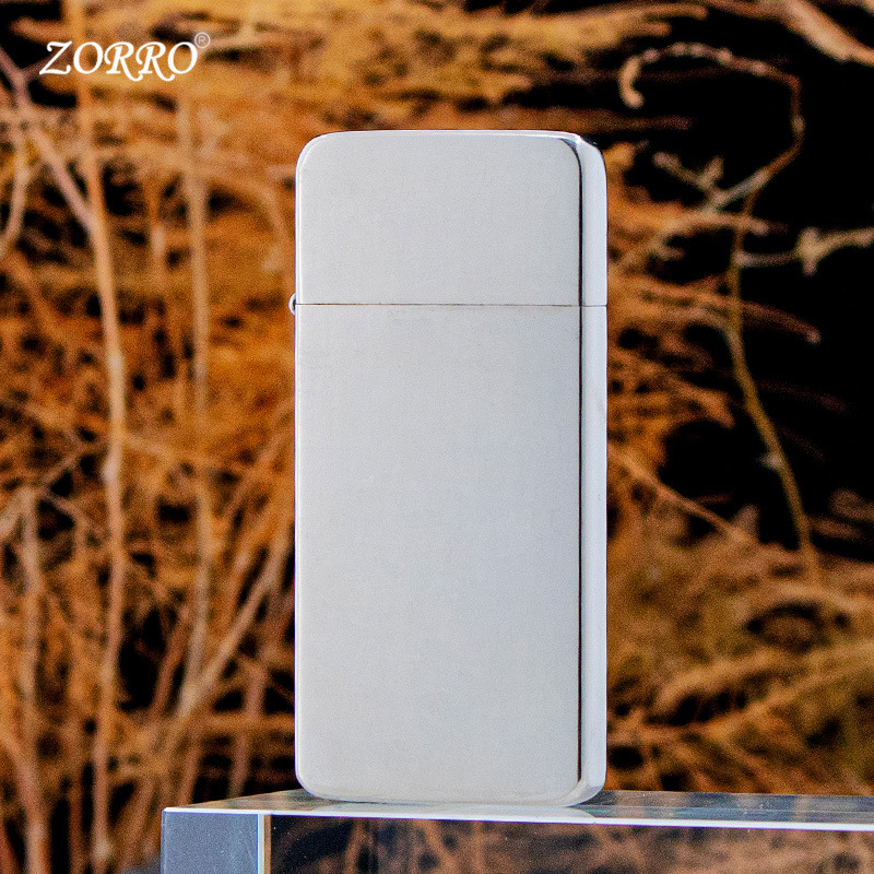 适用佐罗ZC5超薄白铜打火机光板机煤油防风D直销提供一件