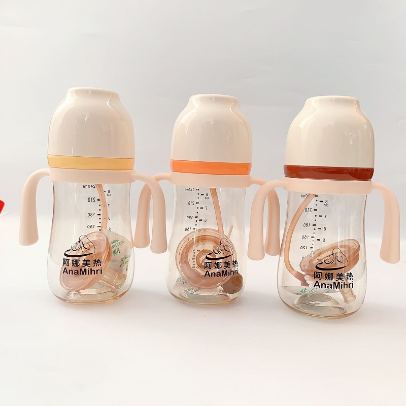 Anamihri 宽口径PPSU奶瓶 240 ml（AN2150）