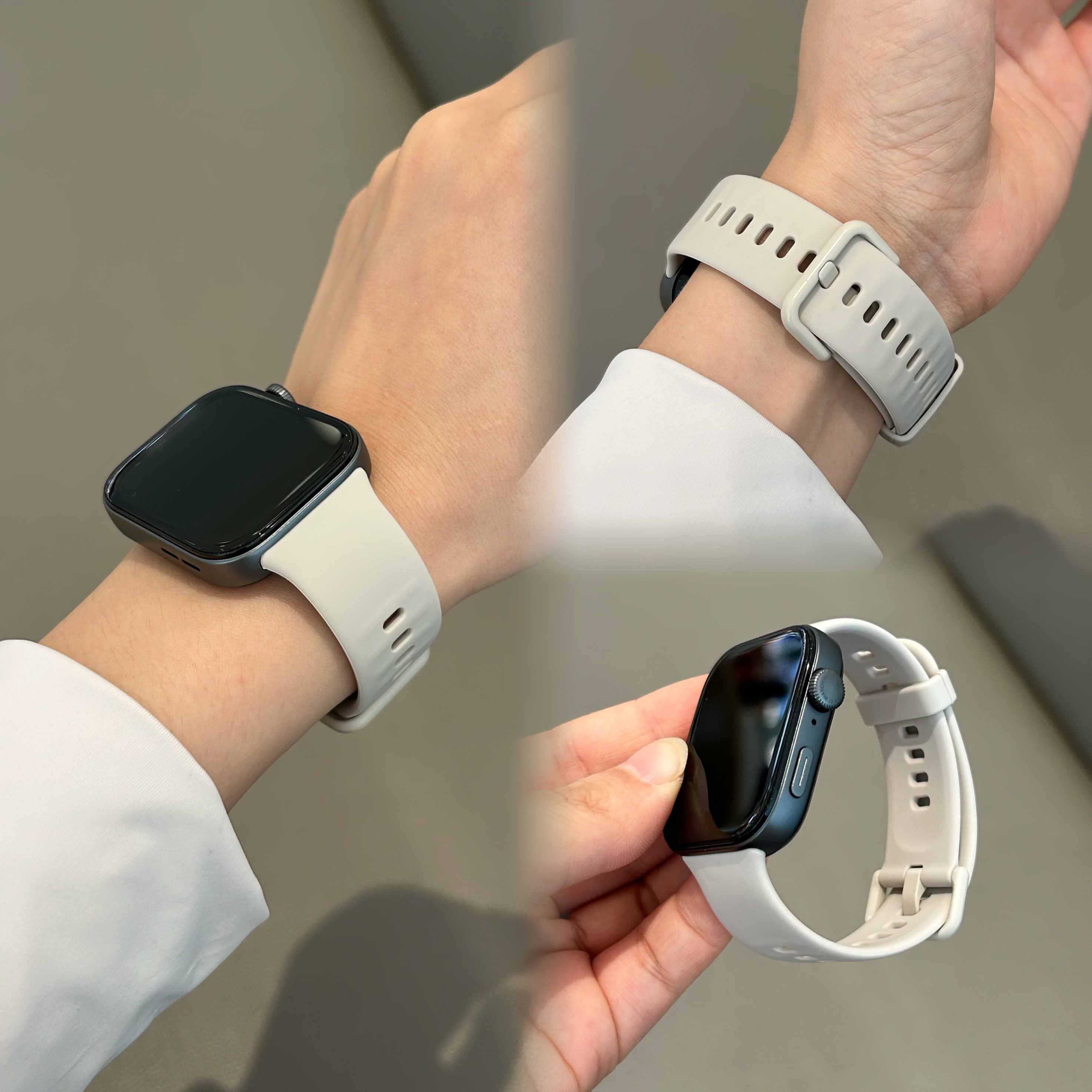 适用华为fit4/pro同色扣watch硅胶表带女生fit3手表带夏天女款