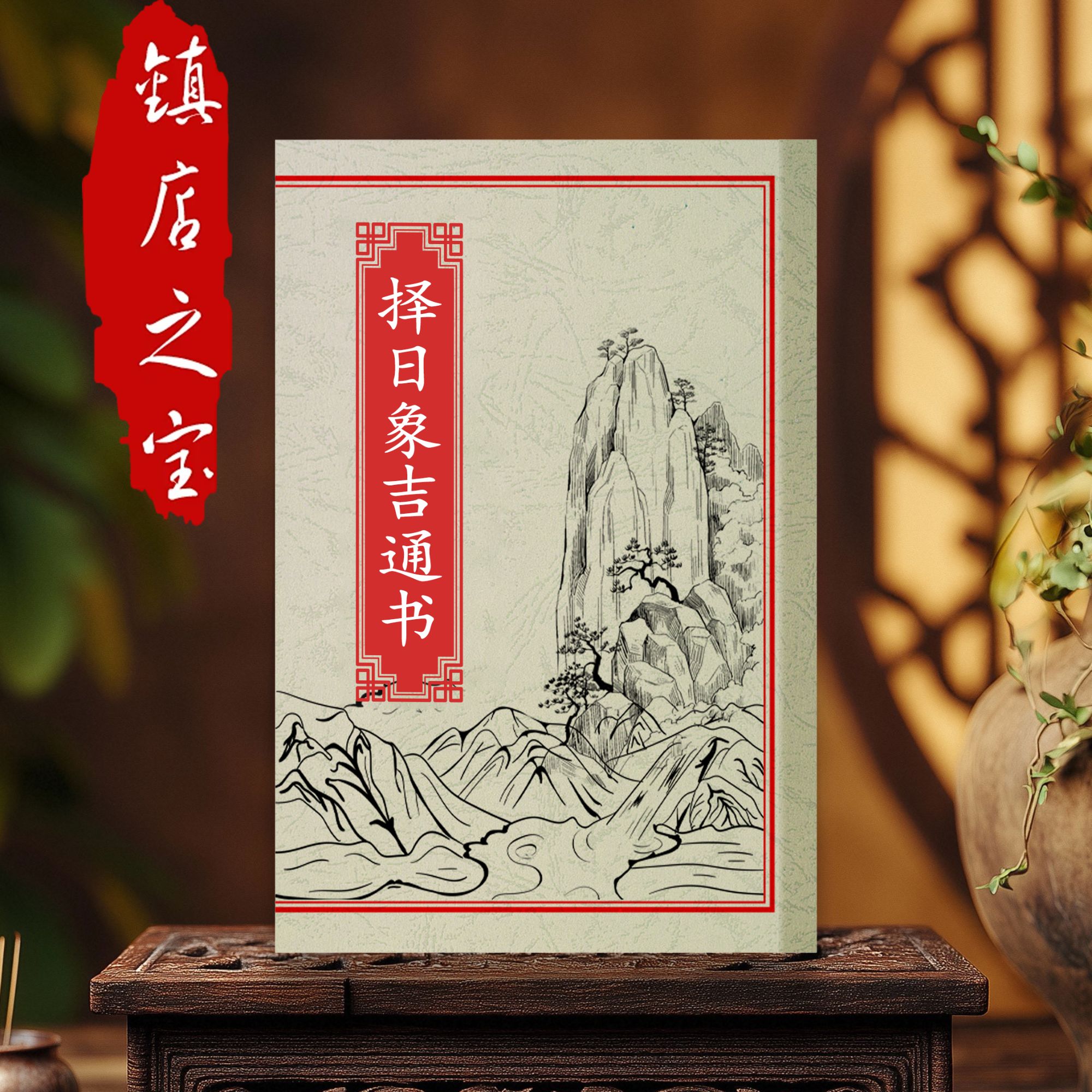 择日象吉通书通俗易懂民间古籍中国古代文化常识图书排甲