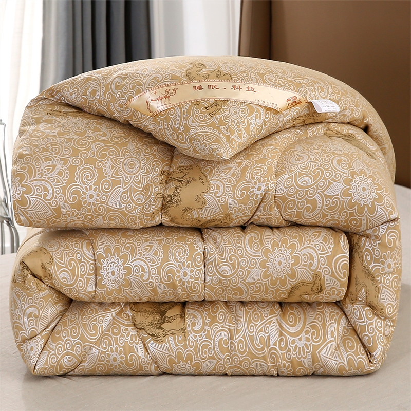 【特价】驼绒被子冬被加厚保暖驼毛被单双人秋冬天棉被芯学生宿舍被