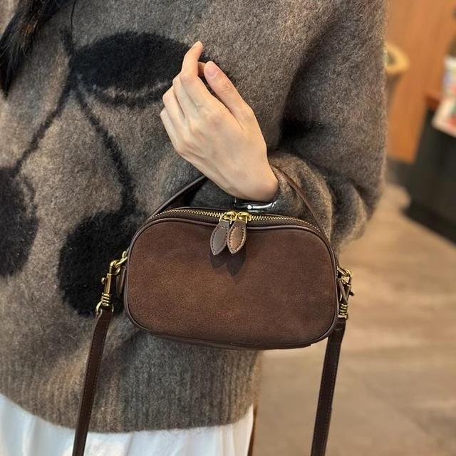 小包女手提包2025小众新款斜挎包手拎时尚软皮百搭高级感复古女包