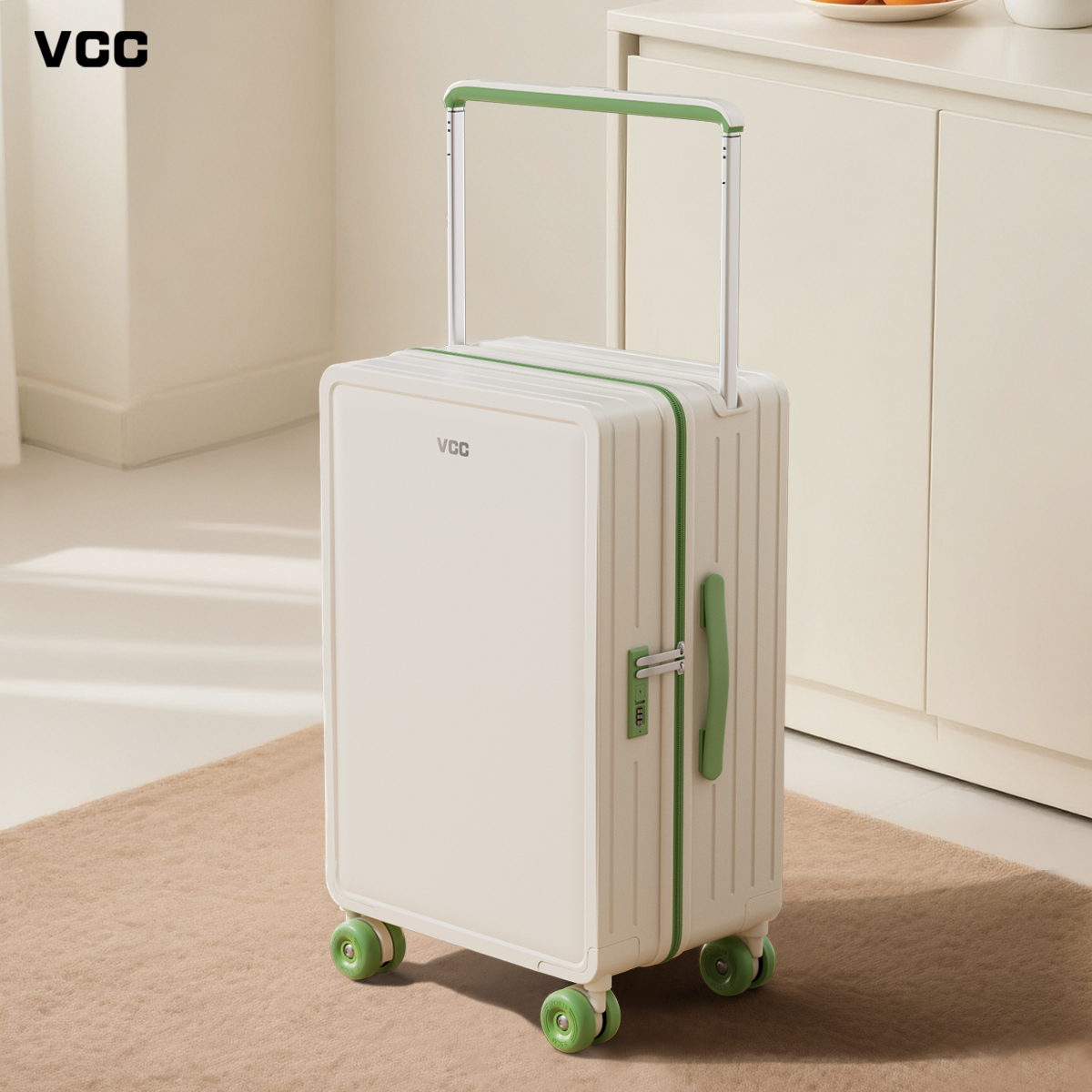 男款宽拉杆行李箱新款20寸登机密码箱子万向轮大容量旅行皮箱学生