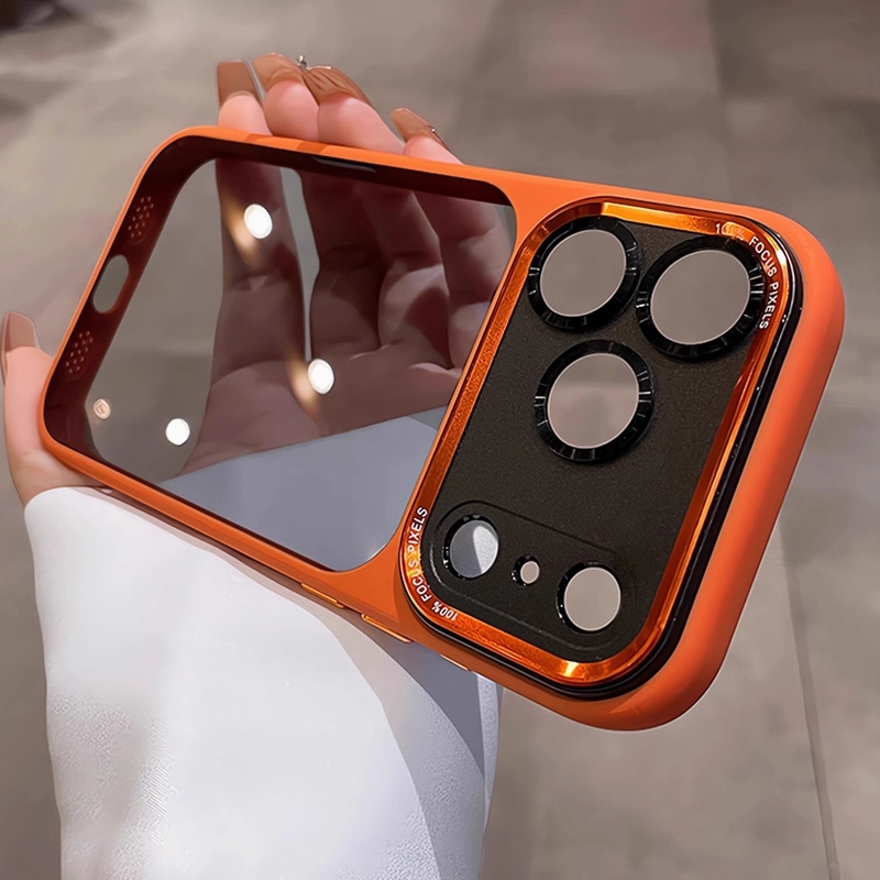 适用苹果17promax手机壳iphone16金属镜头外壳15pro高级感保护套