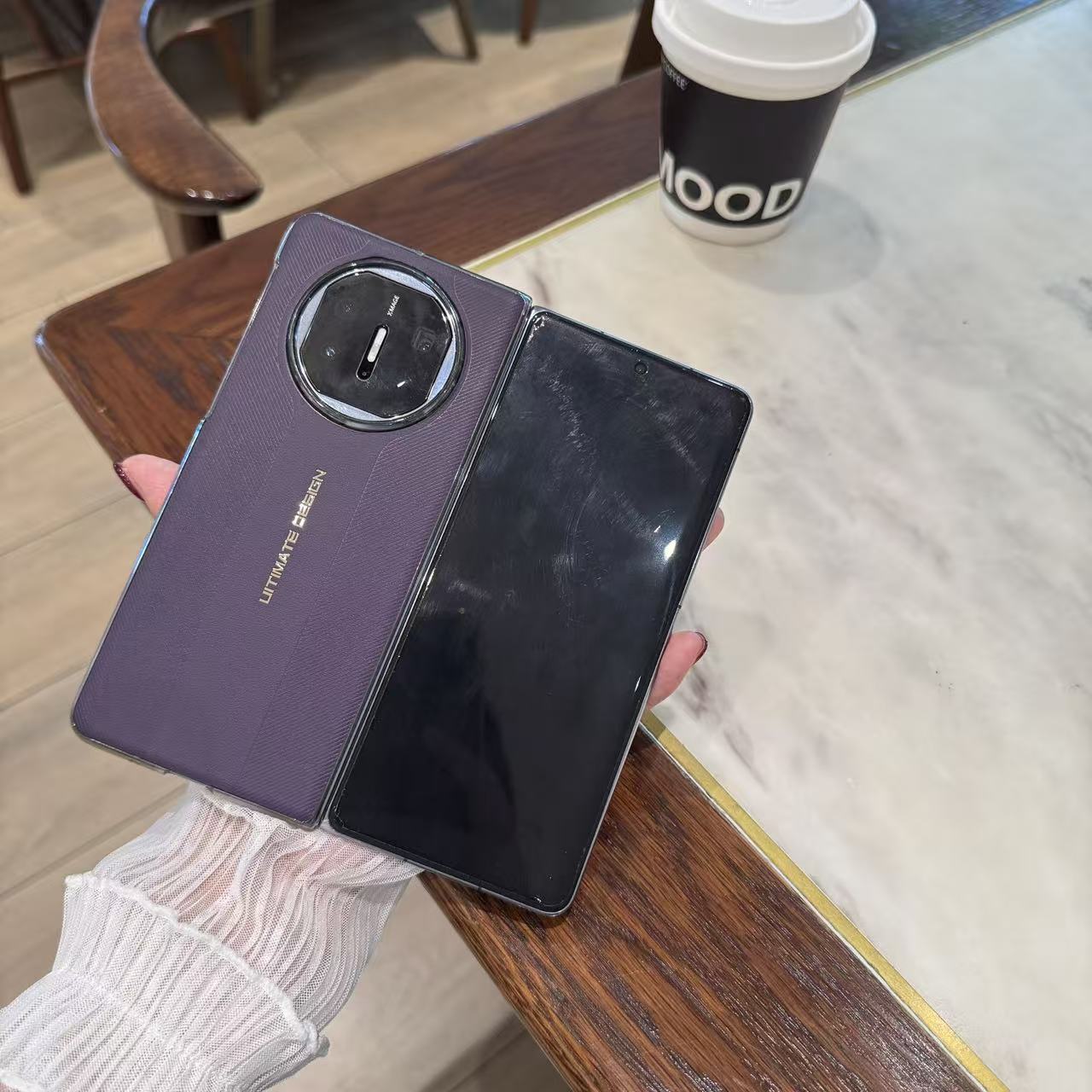 适用于华为Matex6/Matex5秒变XTs保时捷磨砂细纹磁吸超薄手机壳