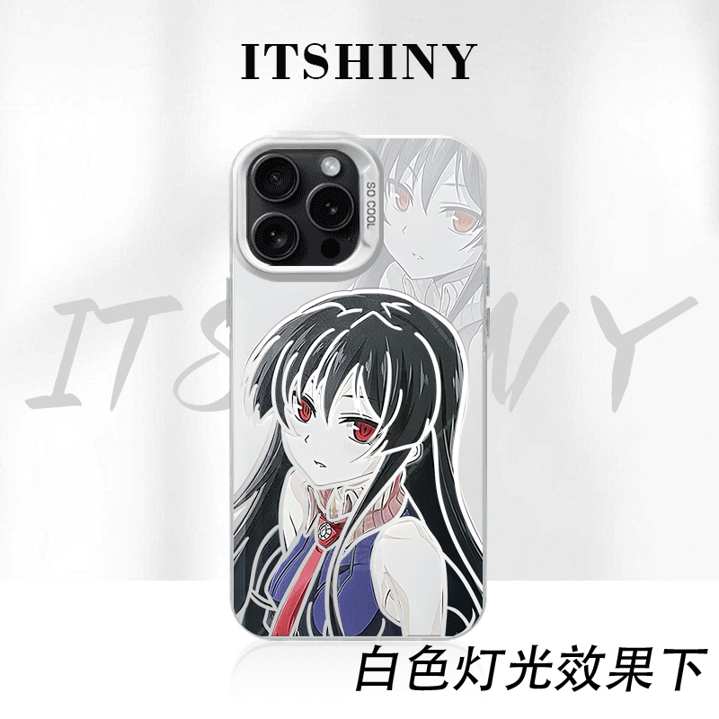 赤瞳手机壳彩银二次元适用于苹果华为荣耀小米VIVOPPO