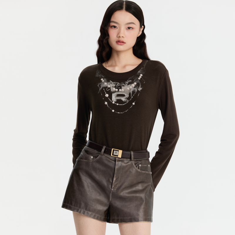 REVAN芮范未来科技感印花单衣RM90801114