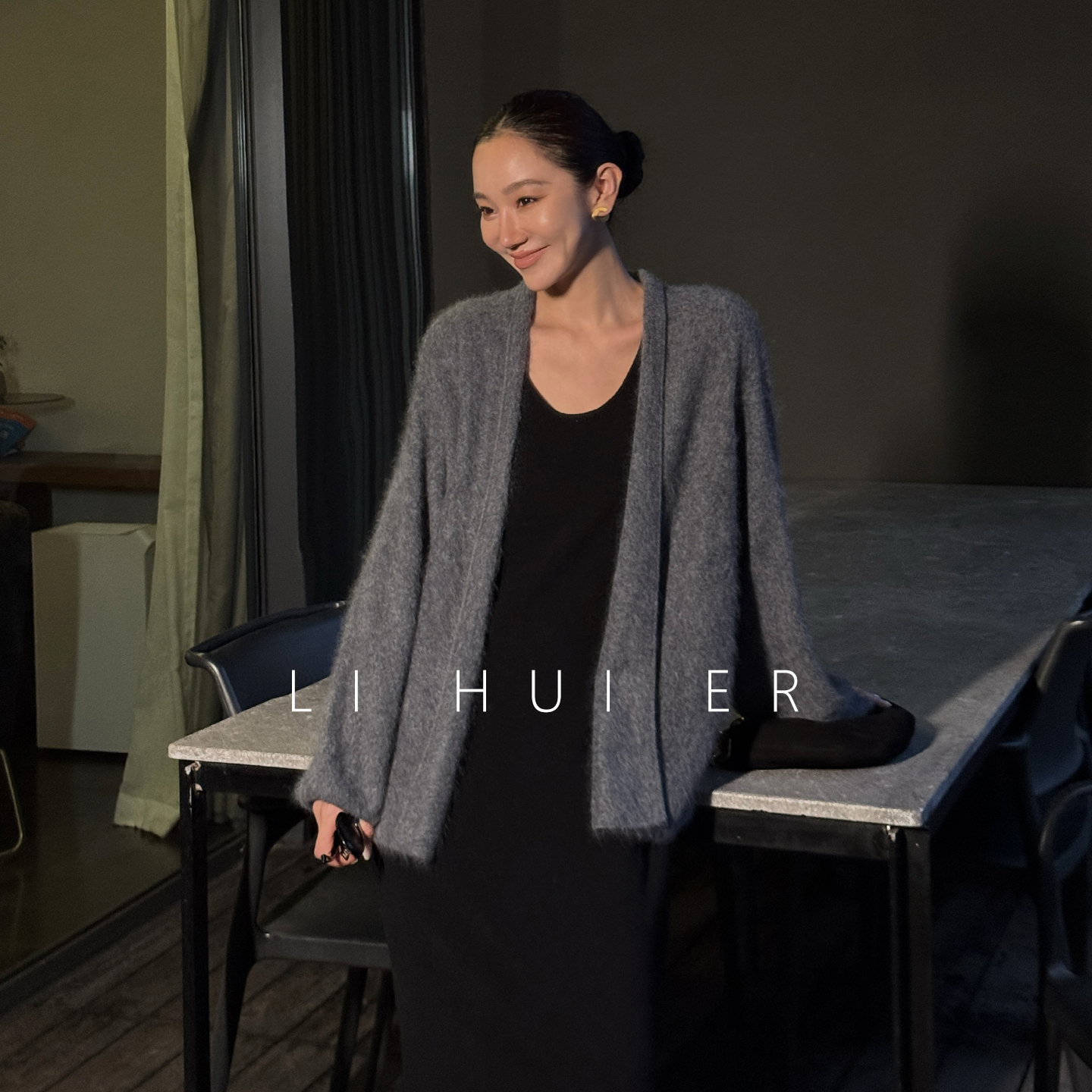 LiHuiEr李慧儿【布达佩斯微风】秋款大女主时尚设计师外套LL025790