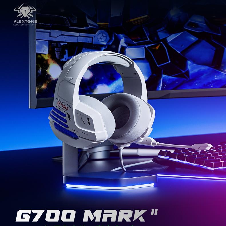 浦记G700赛博版游戏头戴式耳机耳麦手机电脑有线降噪舒适护耳