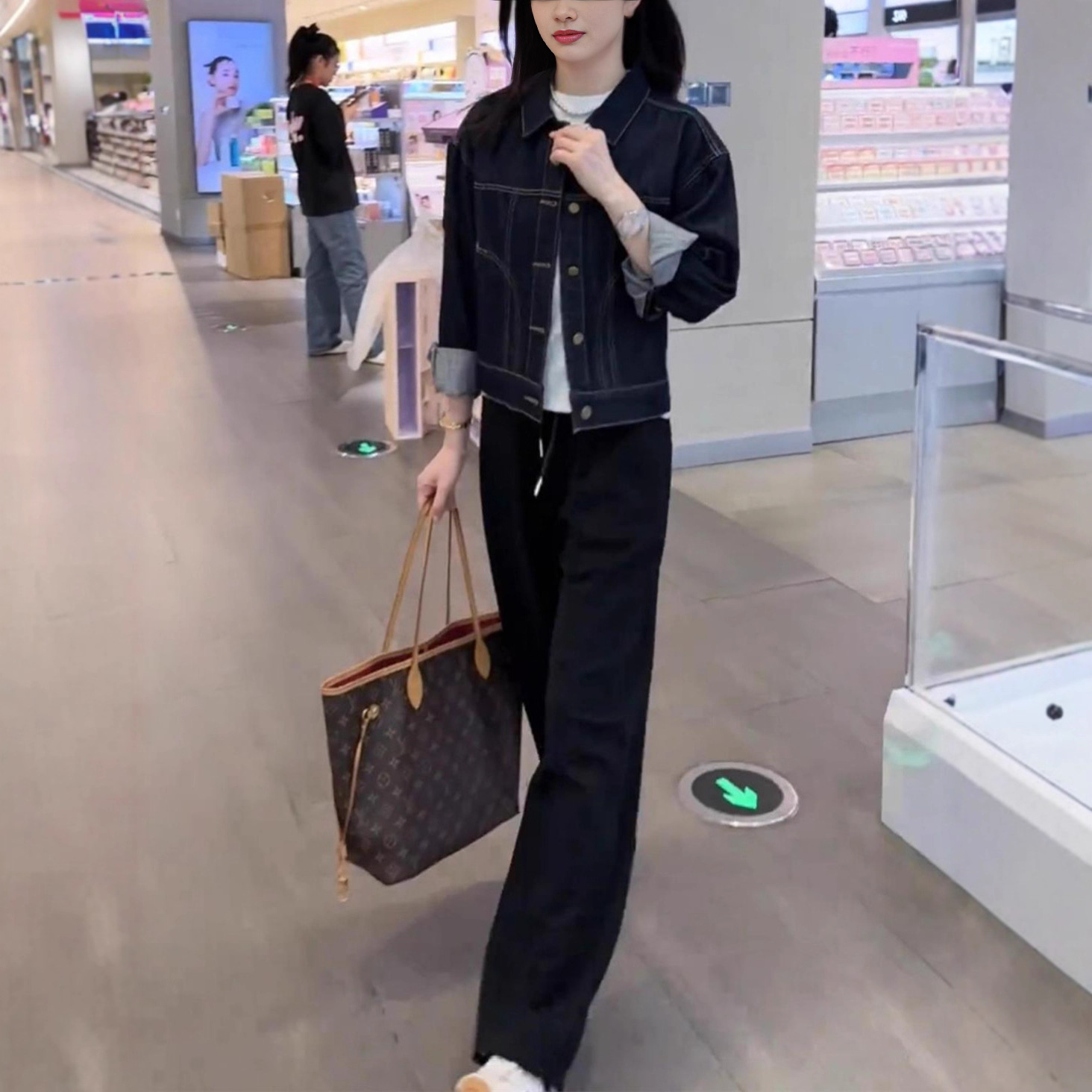 2025秋季新款韩版设计感时尚百搭牛仔外套女时髦潮流休闲夹克上衣