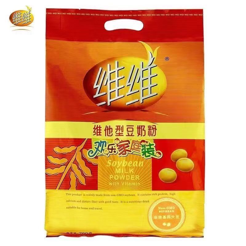新货维维豆奶粉760克维他型豆奶粉营养早餐豆浆冲调速溶袋装