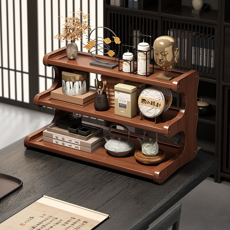 杯架置物架餐桌台面杯子收纳桌面茶杯水杯咖啡杯茶具整理展示架子