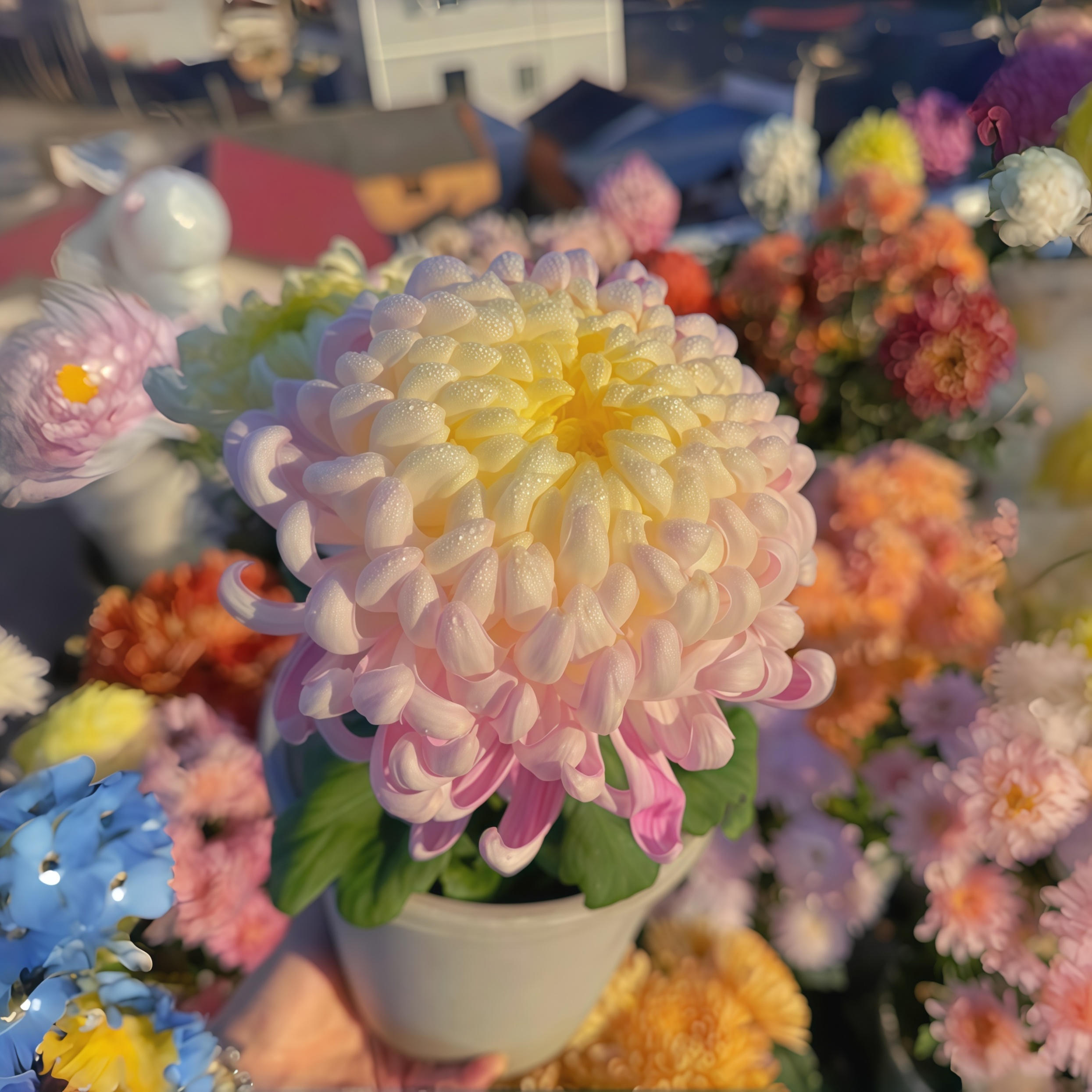 【国华圣者】优质菊花苗绿植盆栽超大花苗扦插苗国华菊苗小雏菊重瓣