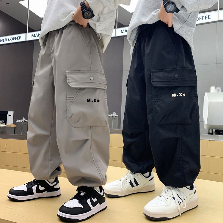 裤子休闲春秋男童中大童