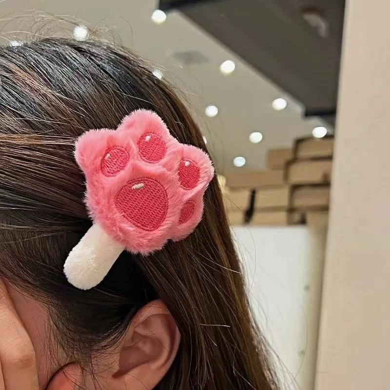 爪爪冰棍发夹毛绒刘海侧边夹甜美疯狂动物城纪念品造型兔子警官