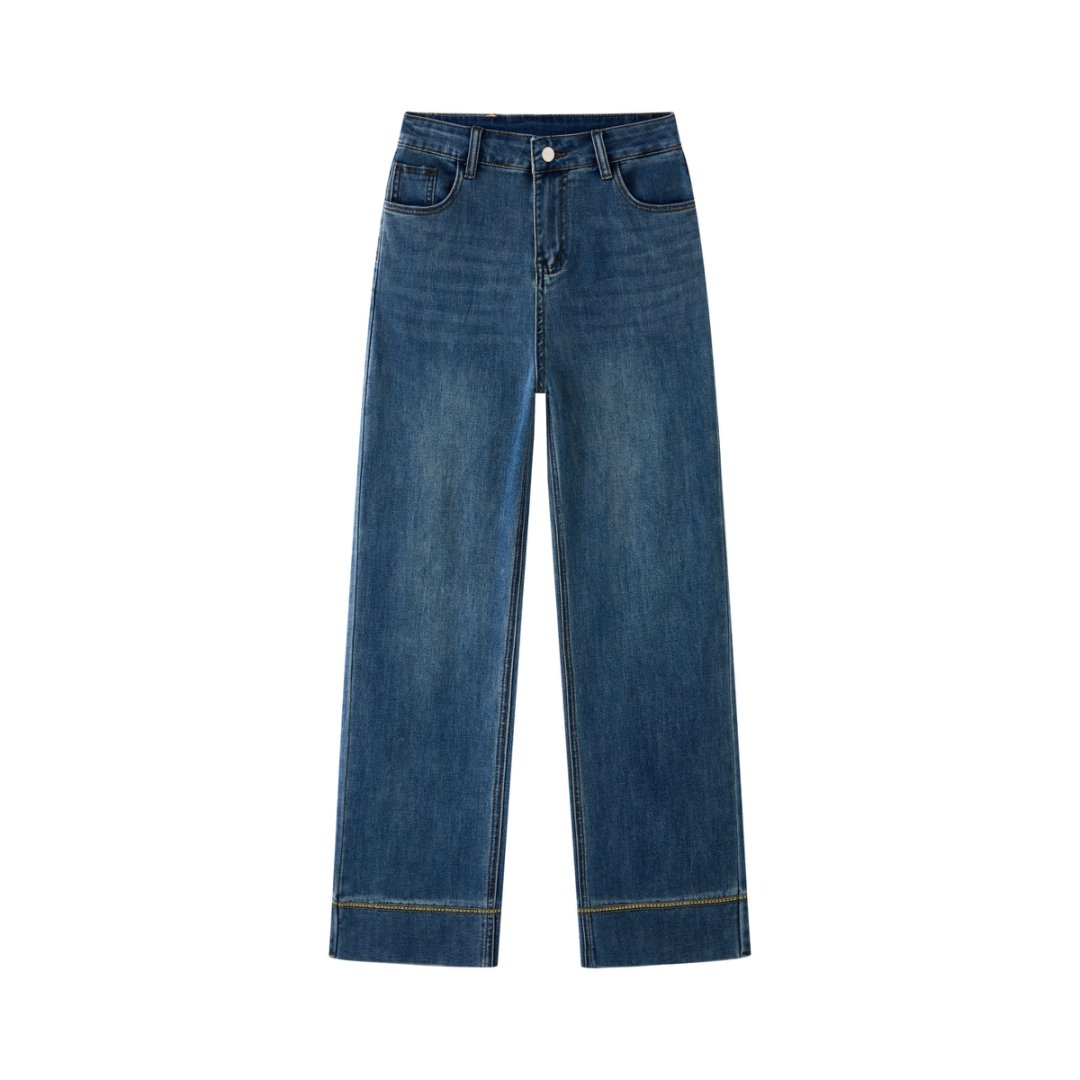 现货·极速发货·巨包容~闭入减龄穿搭！八分九分直筒牛仔裤女S1120