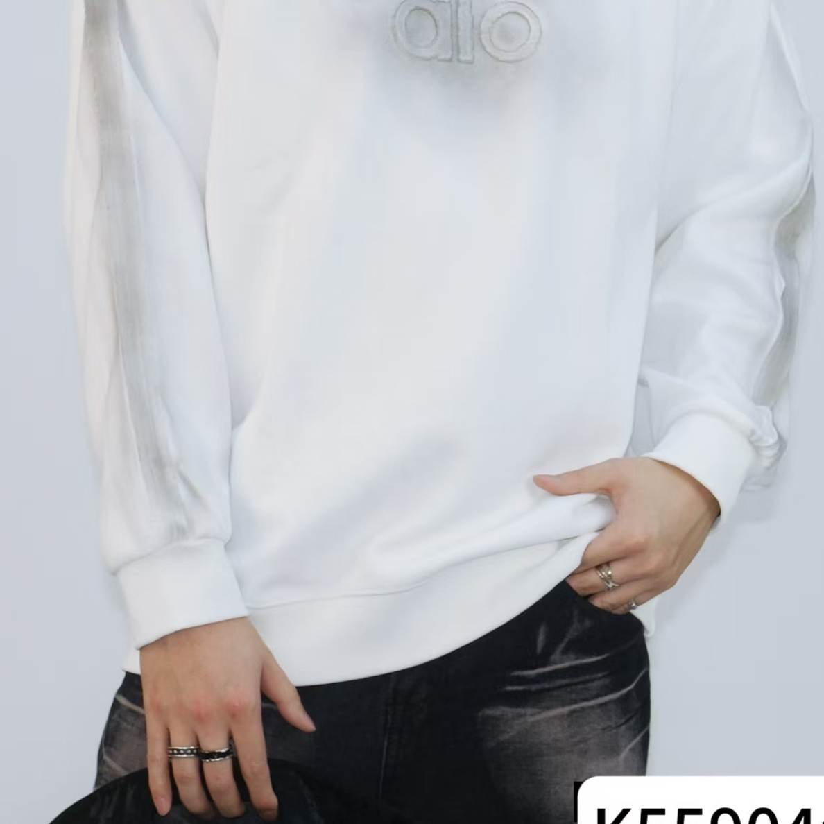 不起球吊染印花刺绣秋季圆领卫衣套头经典运动春夏