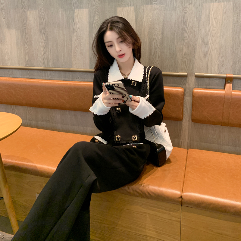 小香风套装女款爆款2025新款显瘦气质韩系时尚减龄两件套洋气春秋