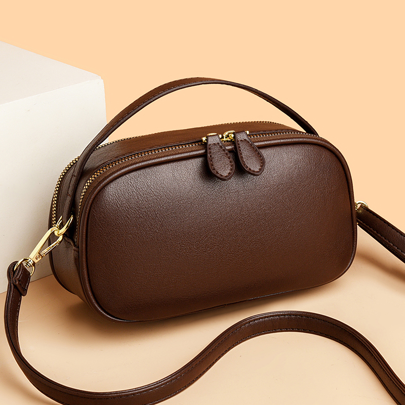 正品女包保龄球新款潮流包包小包手提包挎包牛皮流行斜挎洋气百搭