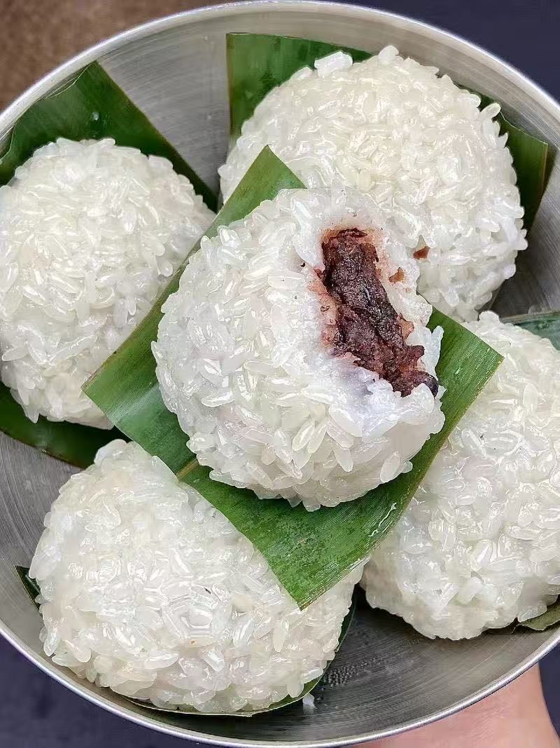 花妈手工糯米团豆沙青茉莉（生鲜冷链发货，不退不换）  A