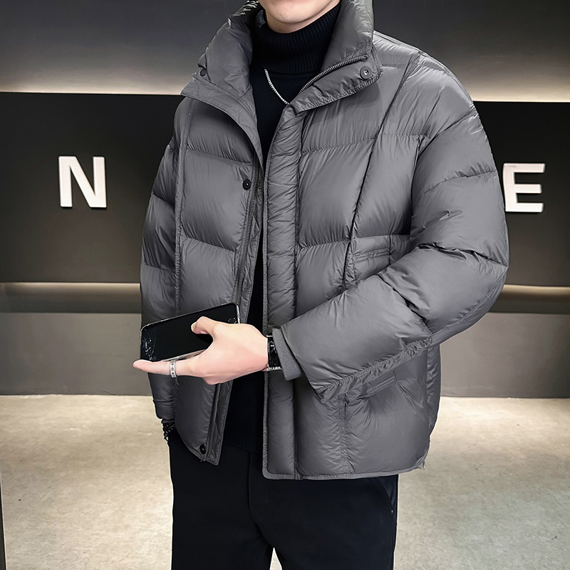 【90鸭绒】云朵泡芙无胆穿刺羽绒服新款冬季加厚保暖耐极寒面包服