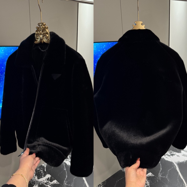 「星漓轻奢出品」5876-1/XINGLI/2025/高端欧货男士翻领钻石绒夹克